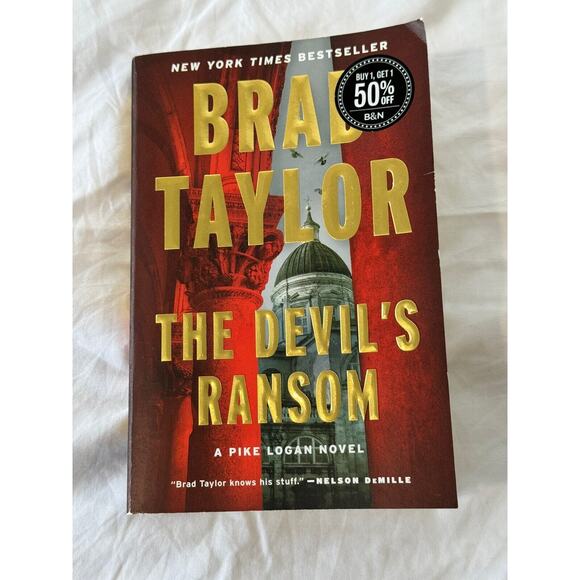 The Devil's Ransom : A Pike Logan Novel Paperback Brad Taylor - Picture 1 of 3